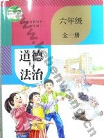 人教版部编版六年级道德与法治全一册