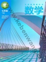 浙教版七年级数学下册